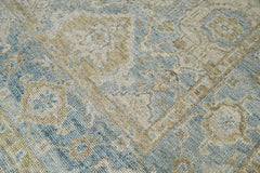 Multi Size Aqua Beige Gold Color Hand Knotted Oushak Wool Traditional Oriental Rug