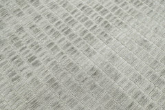 6x9 Tone On Tone Gray, , Color Hand Knotted 100% Wool Modern & Contemporary Oriental Rug