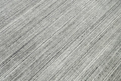 Multi Size Tone On Tone Gray Gray Silver Color Hand Knotted Tibetan Wool Modern & Contemporary Oriental Rug