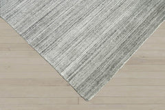 Multi Size Tone On Tone Gray Gray Silver Color Hand Knotted Tibetan Wool Modern & Contemporary Oriental Rug