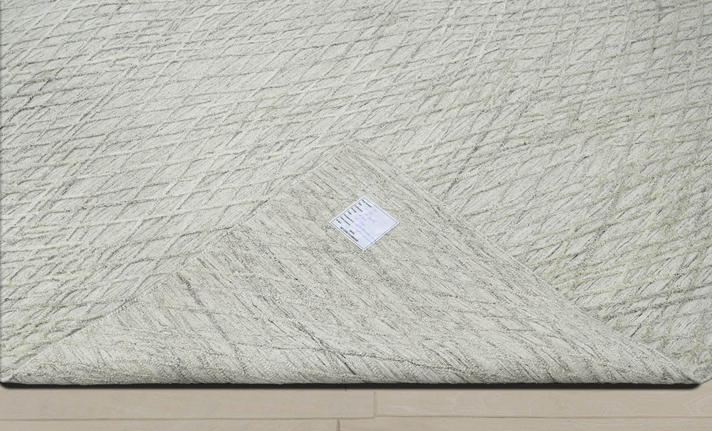 8x10 Gray, , Color Hand Knotted 100% Wool Modern & Contemporary Oriental Rug