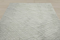 8x10 Gray, , Color Hand Knotted 100% Wool Modern & Contemporary Oriental Rug