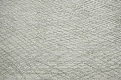 8x10 Gray, , Color Hand Knotted 100% Wool Modern & Contemporary Oriental Rug