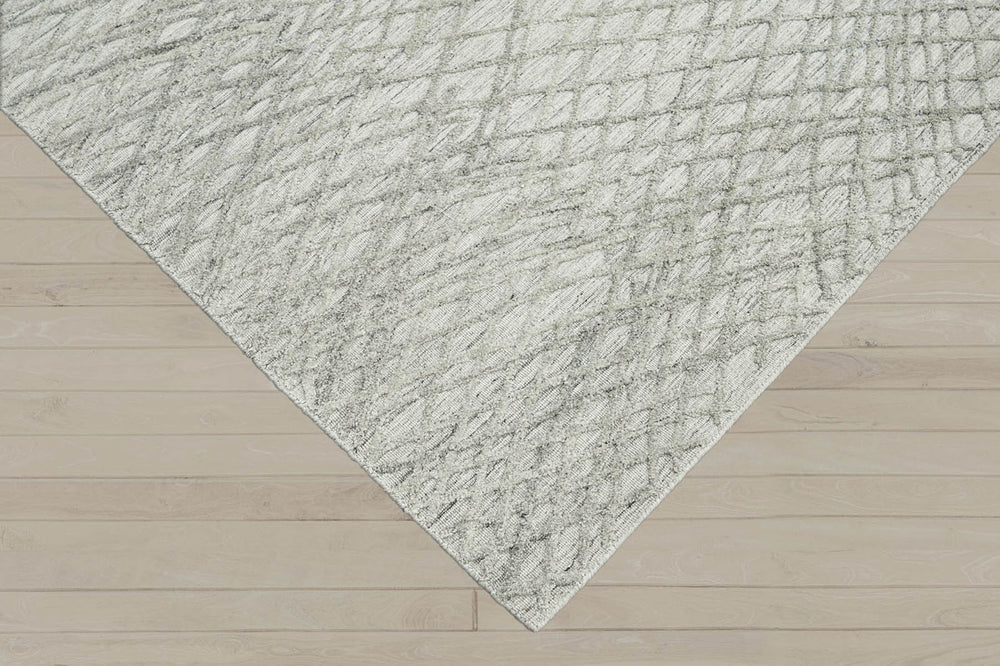 8x10 Gray, , Color Hand Knotted 100% Wool Modern & Contemporary Oriental Rug