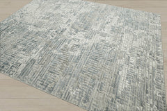 Multi Size Tone On Tone Gray Color Hand Knotted Tibetan Wool Modern & Contemporary Oriental Rug