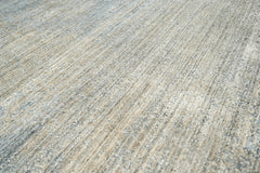 6x9 Gray, Beige, Blue Color Hand Knotted 100% Wool Modern & Contemporary Oriental Rug