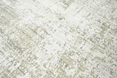 4x6 Beige, Gray, Ivory Color Hand Knotted 100% Wool Modern & Contemporary Oriental Rug