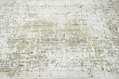 4x6 Beige, Gray, Ivory Color Hand Knotted 100% Wool Modern & Contemporary Oriental Rug