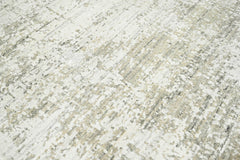 4x6 Beige, Gray, Ivory Color Hand Knotted 100% Wool Modern & Contemporary Oriental Rug