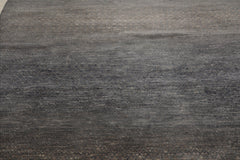 8x10 Slate, Gray, Color Hand Knotted Wool & Bamboo Silk Modern Oriental Rug