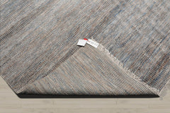 8x10 Tan, Gray, Brown Color Hand Knotted 100% Wool Modern Oriental Rug