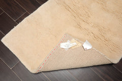 2x3 Ivory, , Color Hand Knotted Gabbeh 100% Wool Modern Oriental Rug