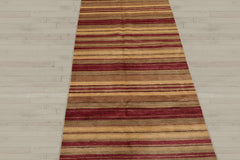 Multi Size Rust Brown Straw Color Hand Knotted Tibetan Wool Modern & Contemporary Oriental Rug