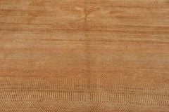 6x9 Brown, Tan, Red Color Hand Knotted 100% Wool Modern Oriental Rug