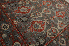 Multi Size Gray Ivory Pink Color Hand Knotted Turkish Oushak Wool Traditional Oriental Rug