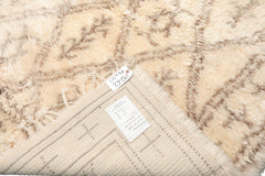 9x12 Ivory, Brown, Color Hand Knotted Moroccan Wool Modern & Contemporary Oriental Rug