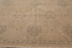 8x10 Gray, Beige, Color Hand Knotted Tibetan 100% Wool Transitional Oriental Rug