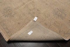 8x10 Gray, Beige, Color Hand Knotted Tibetan 100% Wool Transitional Oriental Rug