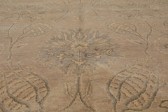 8x10 Gray, Beige, Color Hand Knotted Tibetan 100% Wool Transitional Oriental Rug