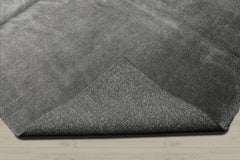 Palace Gray tone on tone, , Color Hand Knotted Wool & Silk Modern Oriental Rug