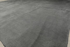 Palace Gray tone on tone, , Color Hand Knotted Wool & Silk Modern Oriental Rug