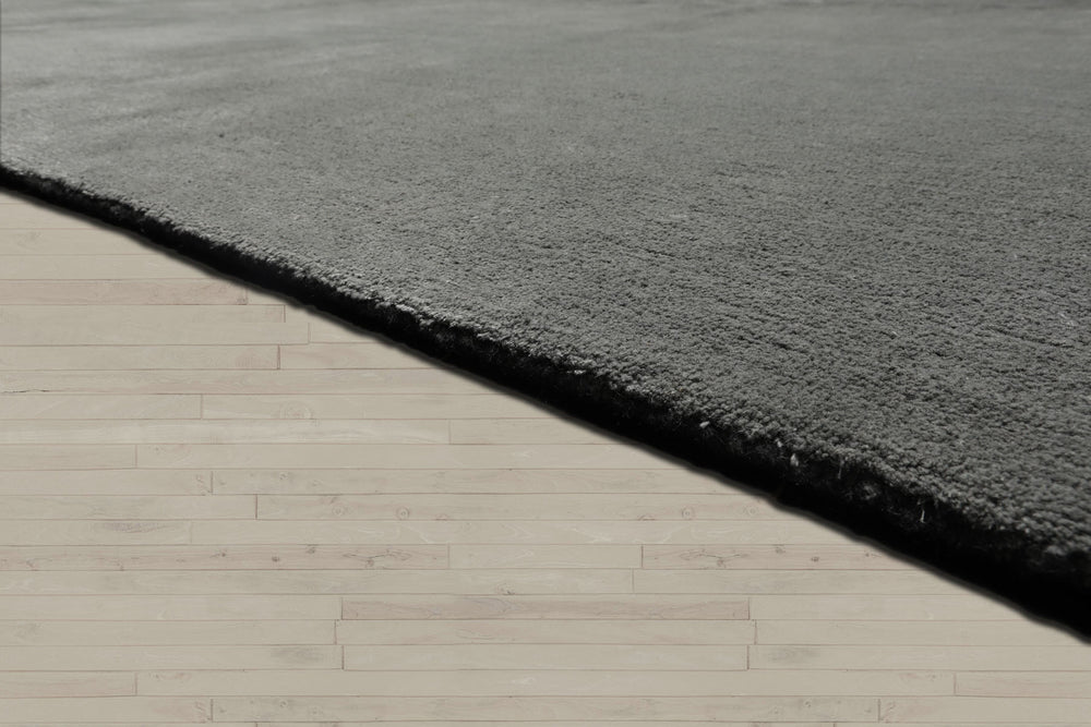 Palace Gray tone on tone, , Color Hand Knotted Wool & Silk Modern Oriental Rug