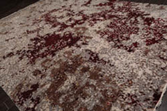 10x14 Brown, Beige, Wine Color Hand Knotted 100% Wool Modern Oriental Rug