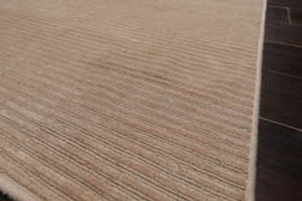 Runner Tone on Tone Beige, , Color Hand Knotted Tibetan 100% Wool Modern Oriental Rug