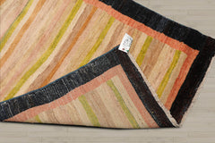 4x6 Beige, Taupe, Lime Color Hand Knotted Peshawar 100% Wool Modern Oriental Rug