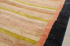 4x6 Beige, Taupe, Lime Color Hand Knotted Peshawar 100% Wool Modern Oriental Rug