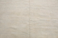 10x14 Beige, Gray, Color Hand Knotted 100% Wool Modern Oriental Rug