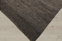 8x10 Ivory, Gray, Brown Color Hand Knotted 100% Wool Modern Oriental Rug