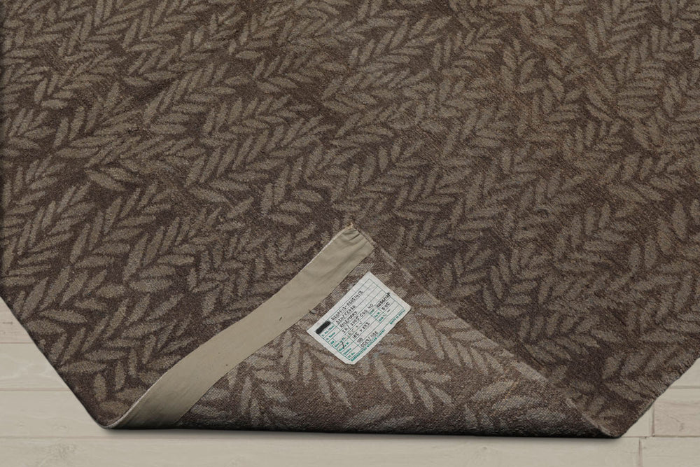 6x9 Taupe, Gray, Color Hand Knotted 100% Wool Transitional Oriental Rug