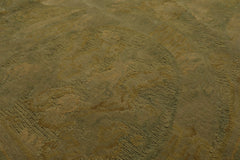 Knotted Rug Lime Light Gold Hand Knotted 6'x9' French Aubusson Savonnerie Asmara Traditional 100% Wool Oriental Area Rug