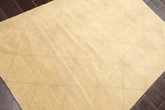 4x6 Pistacchio, Beige, Color Hand Knotted 100% Wool Modern Oriental Rug