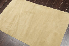 3x5 Mint, , Color Hand Knotted 100% Wool Modern Oriental Rug