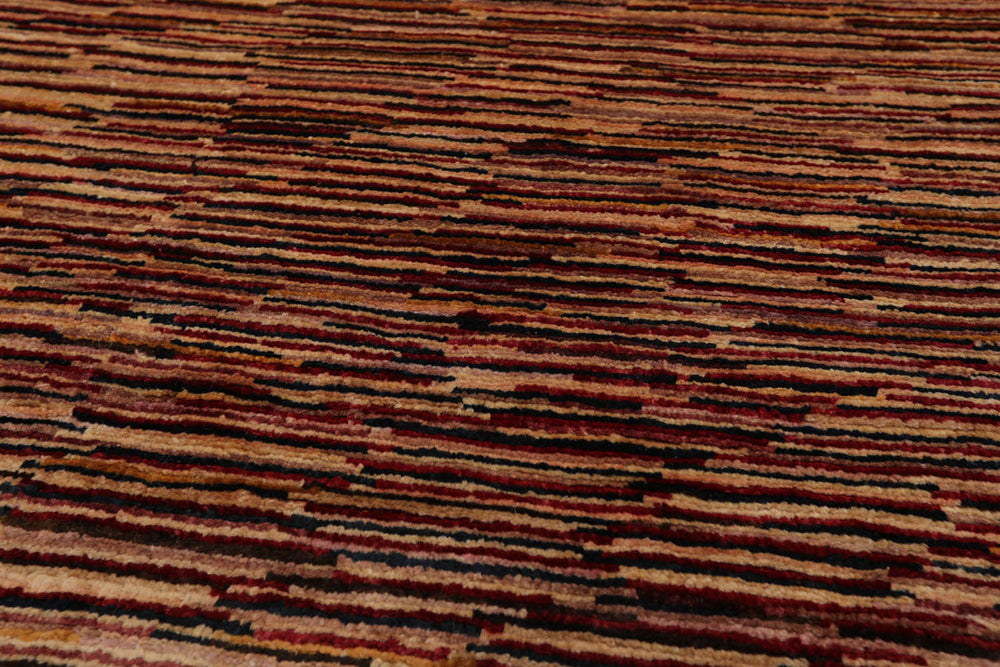 4x6 Gold, Rust, Beige Color Hand Knotted Peshawar 100% Wool Traditional Oriental Rug