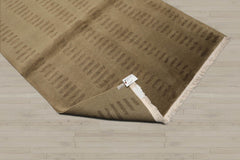 4x6 Olive Green, , Color Hand Knotted Tibetan 100% Wool Modern & Contemporary Oriental Rug