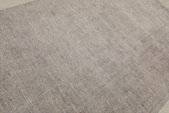 5x8 Taupe, Ivory, Color Hand Knotted 100% Wool Modern & Contemporary Oriental Rug
