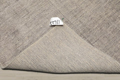 5x8 Taupe, Ivory, Color Hand Knotted 100% Wool Modern & Contemporary Oriental Rug