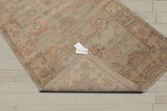 4x6 Mint, Pistacchio, Blush Color Hand Knotted Afghan Oushak 100% Wool Traditional Oriental Rug