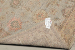 4x6 Mint, Pistacchio, Blush Color Hand Knotted Afghan Oushak 100% Wool Traditional Oriental Rug