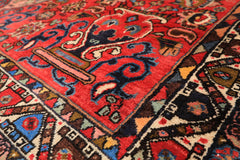 6x9 Rose, Peach, Gray Color Hand Knotted Tabriz Wool Traditional Oriental Rug