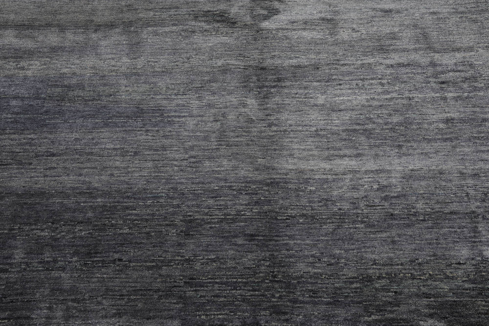 8x11 Gray, Slate, Color Hand Knotted Tibetan 100% Wool Modern Oriental Rug