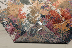 8x10 Beige, Tan, Brown Color Hand Knotted Tibetan Wool & Silk Modern Oriental Rug
