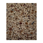 8x10 Beige, Rust, Green Color Hand Knotted 100% Wool Transitional Oriental Rug