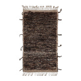 3x5 Brown, Tan, Color Hand Knotted Afghan Moroccan Wool Modern & Contemporary Oriental Rug