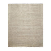 Multi Size Mossy Gray Color Hand Knotted Wool Modern Oriental Rug