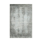 5x8 Gray, Silver, Color Hand Knotted 100% Wool Modern & Contemporary Oriental Rug