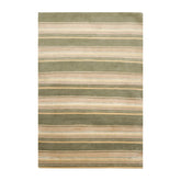 4x6 Beige, Green, Taupe Color Hand Knotted Tibetan 100% Wool Modern & Contemporary Oriental Rug